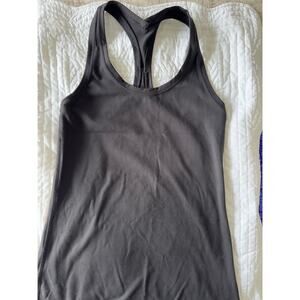 Lululemon Black Racerback‎ Tank Top